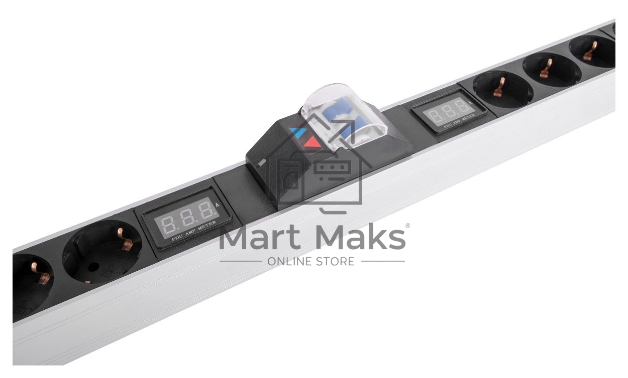 Блок силовых розеток Rem Rem-32, Shuko х 20, IEC 60320 С19 х 12, вход колодка, 19