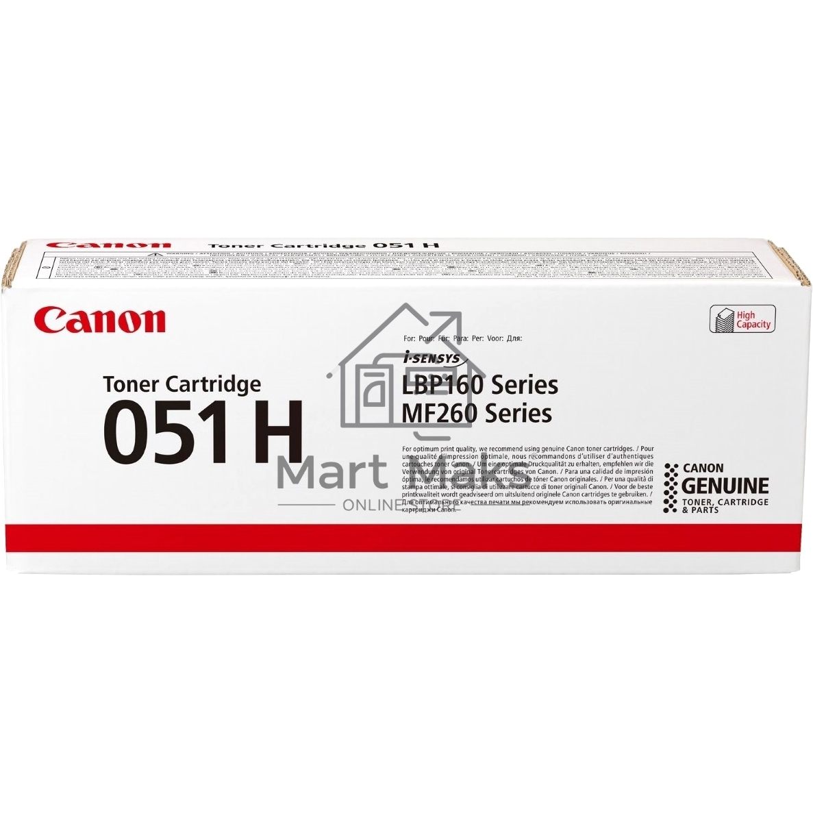 Картридж лазерный Canon 051H BK черный (4100 стр.) для Canon LBP162dw