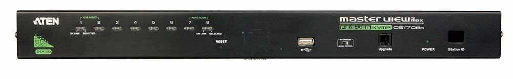 Переключатель KVM ATEN CS1708A-AT-G 8-и портовый PS/2-USB KVMP переключатель (KVM switch)