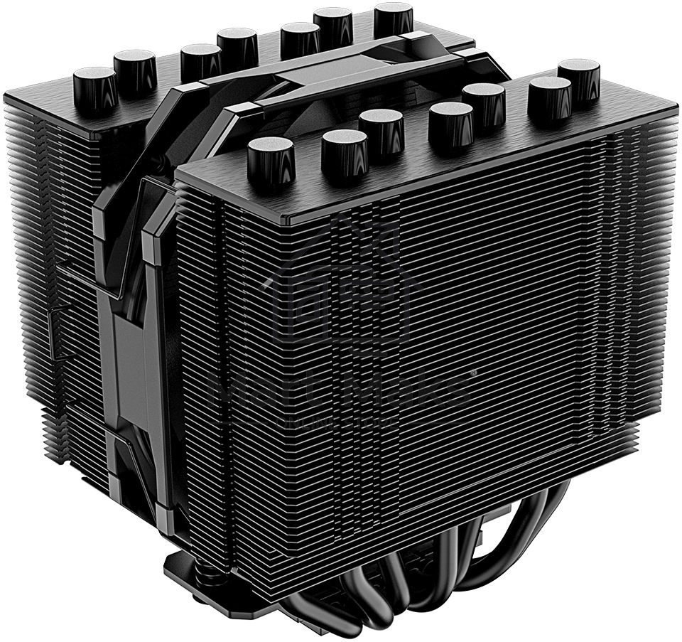 Кулер ID-COOLING SE-207-XT SLIM черный 120мм алюминий+медь 1800rpm 35db 4-pin 220W 135мм