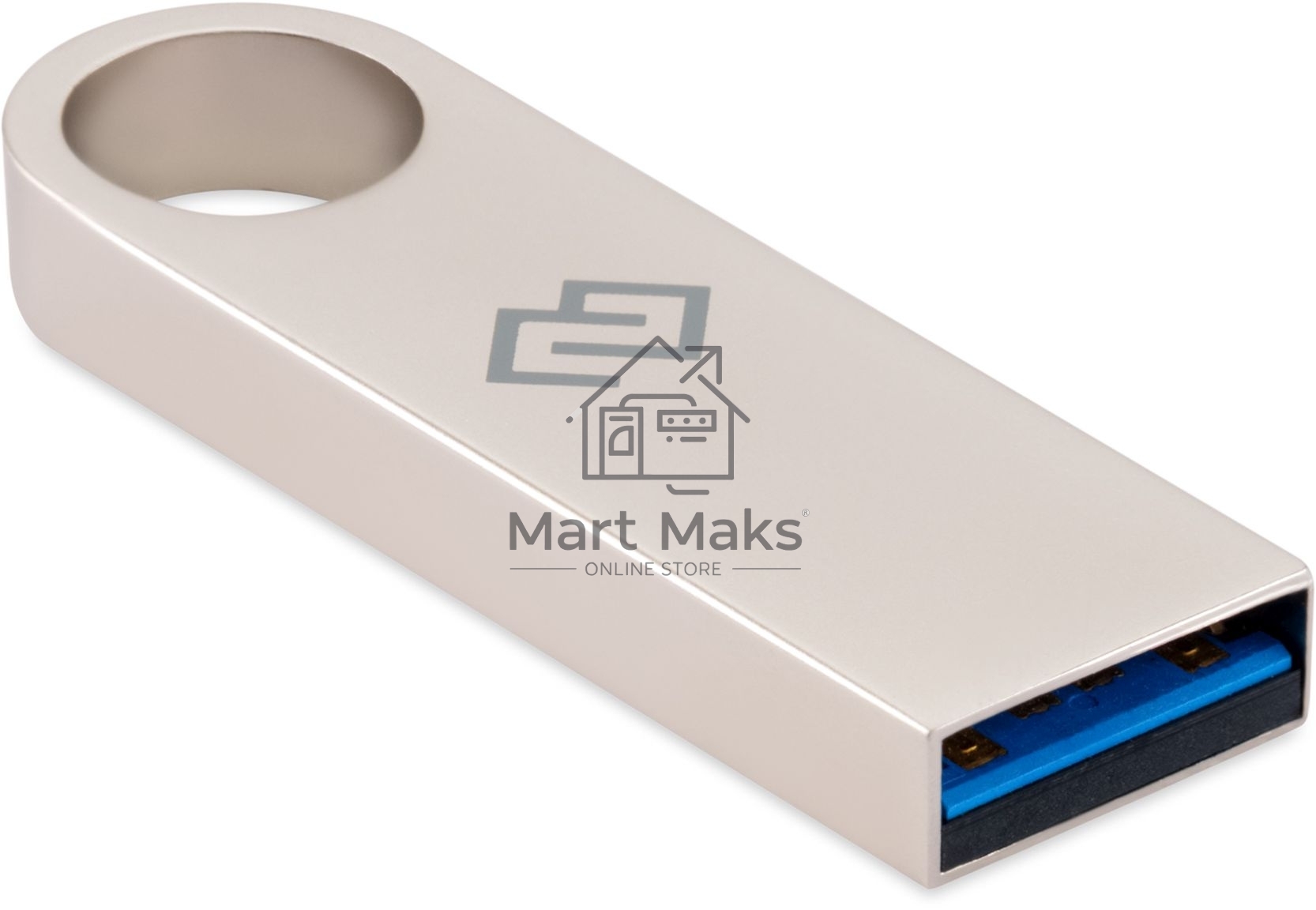 Флешка USB R/W Digma 256GB DRIVE3 DGFUL256A30SR USB3.0 серебристый