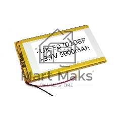 Аккумулятор Li-Pol (батарея) 5*70*108мм 2pin 3.7V/5000mAh
