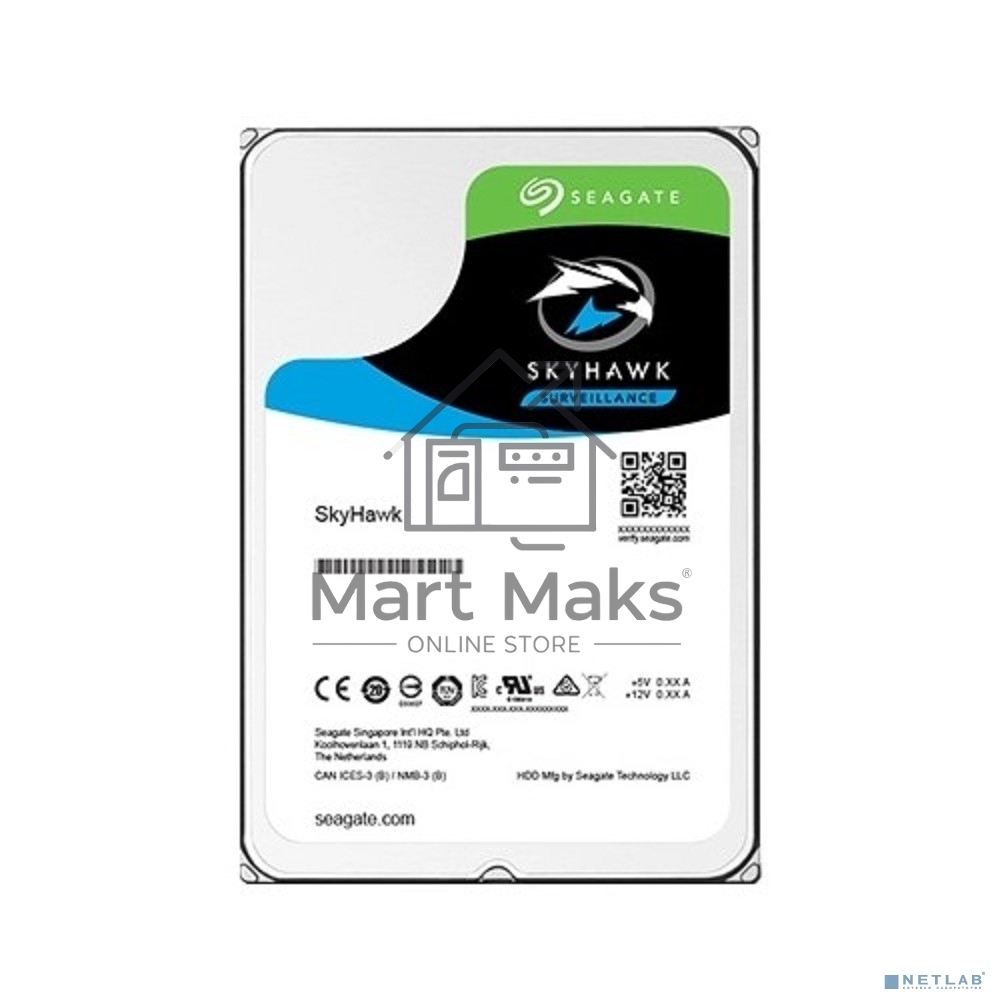 Жесткий диск Seagate 6TB 5400rpm SATA 6GB/S 256MB ST6000VX001 Seagate SkyHawk