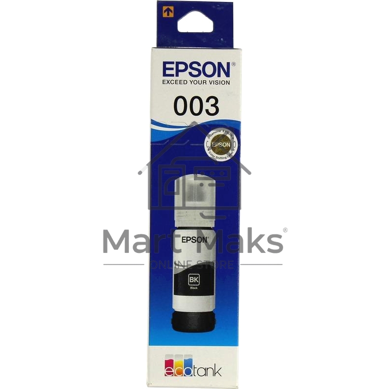 Чернила EPSON C13T00V198 черный (65 мл.) для L11050, L1110, L1210, L3101, L3110, L3156, L3210, L3215, L3216, L3250, L3256, L3258, L3260, L3550, L3556, L5290