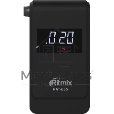 Алкотестер Ritmix RAT-655 электрохимический черный
