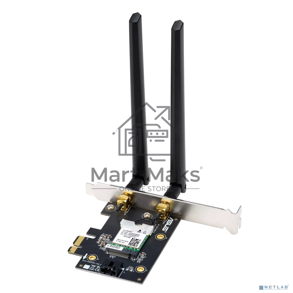 Адаптер беспроводной связи (Wi-Fi) Asus PCE-AXE5400/EU (90IG07I0-ME0B10)