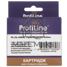 Картридж струйный ProfiLine PL-CL-446XL для принтеров Canon PIXMA IP2840/MG2440/MG2540/MG2540S/MG2545S/MG2940/MG3040/MX494/TS3140 с чернилами Cyan/Magenta/Yellow