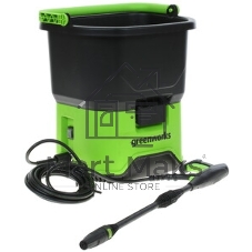 Мойка высокого давления GREENWORKS GDC40 (5104507) без АКК. и ЗУ. аккумуляторная 40В V20л шланг 6м
