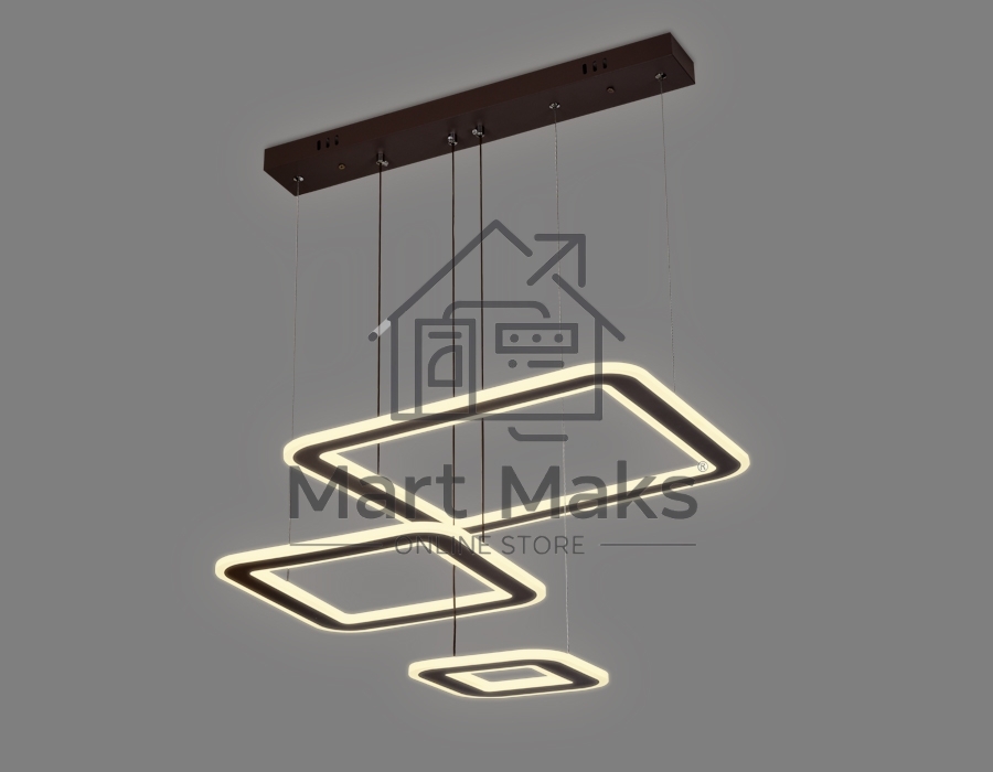 Светильник Ambrella light FA433 CF кофе 192W 630*470*590 (ПДУ РАДИО 2.4G)