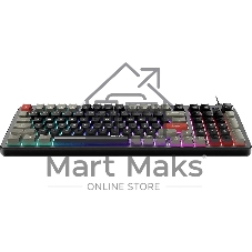 Клавиатура MSI GK110 черный/серый USB for gamer LED (S11-04RU258-HH9)