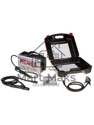 Сварочный аппарат инверторный Ресанта САИ 220 65/22 в кейсе