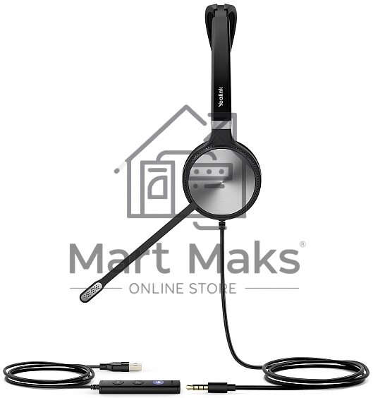 Гарнитура YEALINK UH36 Mono-Teams Моно, Проводная, HD звук, USB и 3,5 mm jack, шт