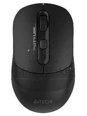 Мышь беспроводная A4Tech Fstyler FB10C черный, 2000 dpi, радиоканал, Bluetooth, USB, кнопки - 4