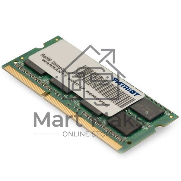 Оперативная память Patriot, DDR3L, 4GB (1x4 GB), 1600 MHz, CL11, SO-DIMM