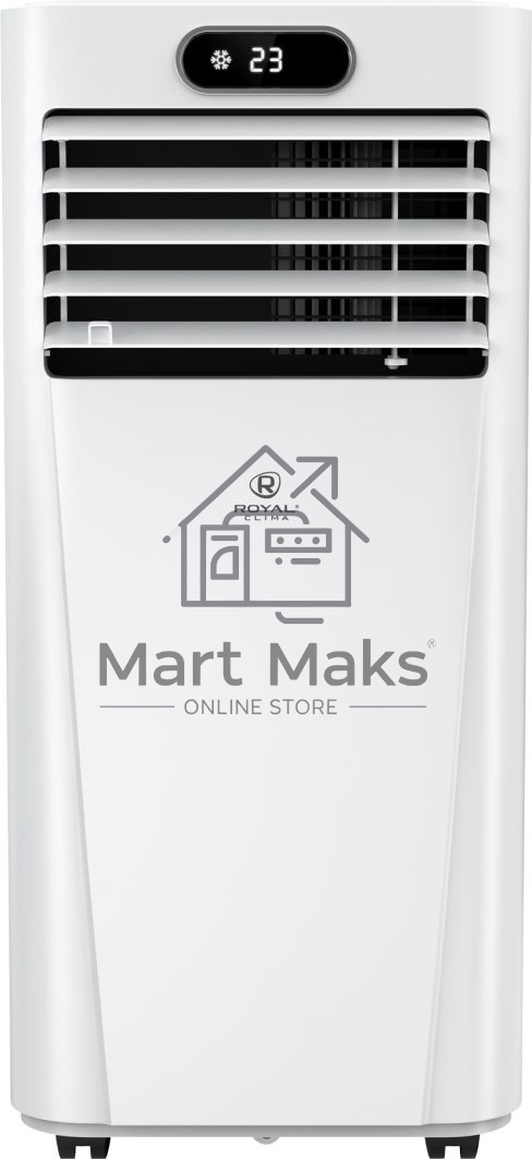 Мобильный кондиционер Royal Clima RM-TS17CH-E 5800 BTU, 17 м², 52 дБ, охлаждение, осушение, белый