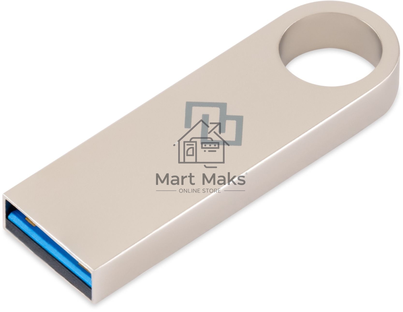 Флешка USB R/W Digma 256GB DRIVE3 DGFUL256A30SR USB3.0 серебристый