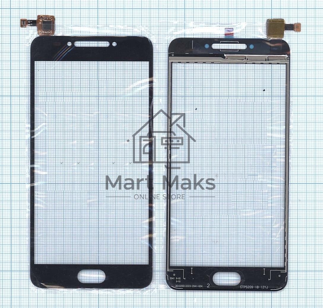 Сенсорное стекло (тачскрин) для Alcatel A5 5085Q, черное