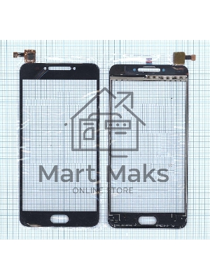 Сенсорное стекло (тачскрин) для Alcatel A5 5085Q, черное