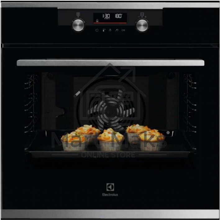 Духовой шкаф Электрический Electrolux KODDP77H черный/серебристый