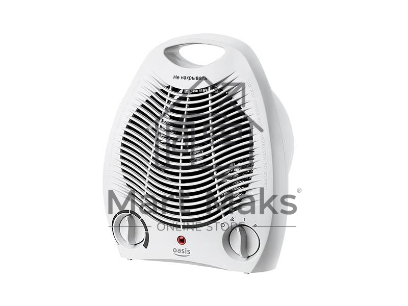 Тепловентилятор Oasis SB-20R белый, 2000 Вт, 20 м2