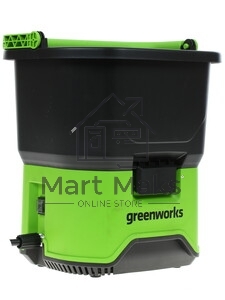 Мойка высокого давления GREENWORKS GDC40 (5104507) без АКК. и ЗУ. аккумуляторная 40В V20л шланг 6м