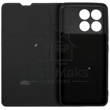 Чехол (клип-кейс) BoraSCO для Xiaomi POCO F6 Pro Silicone Case черный