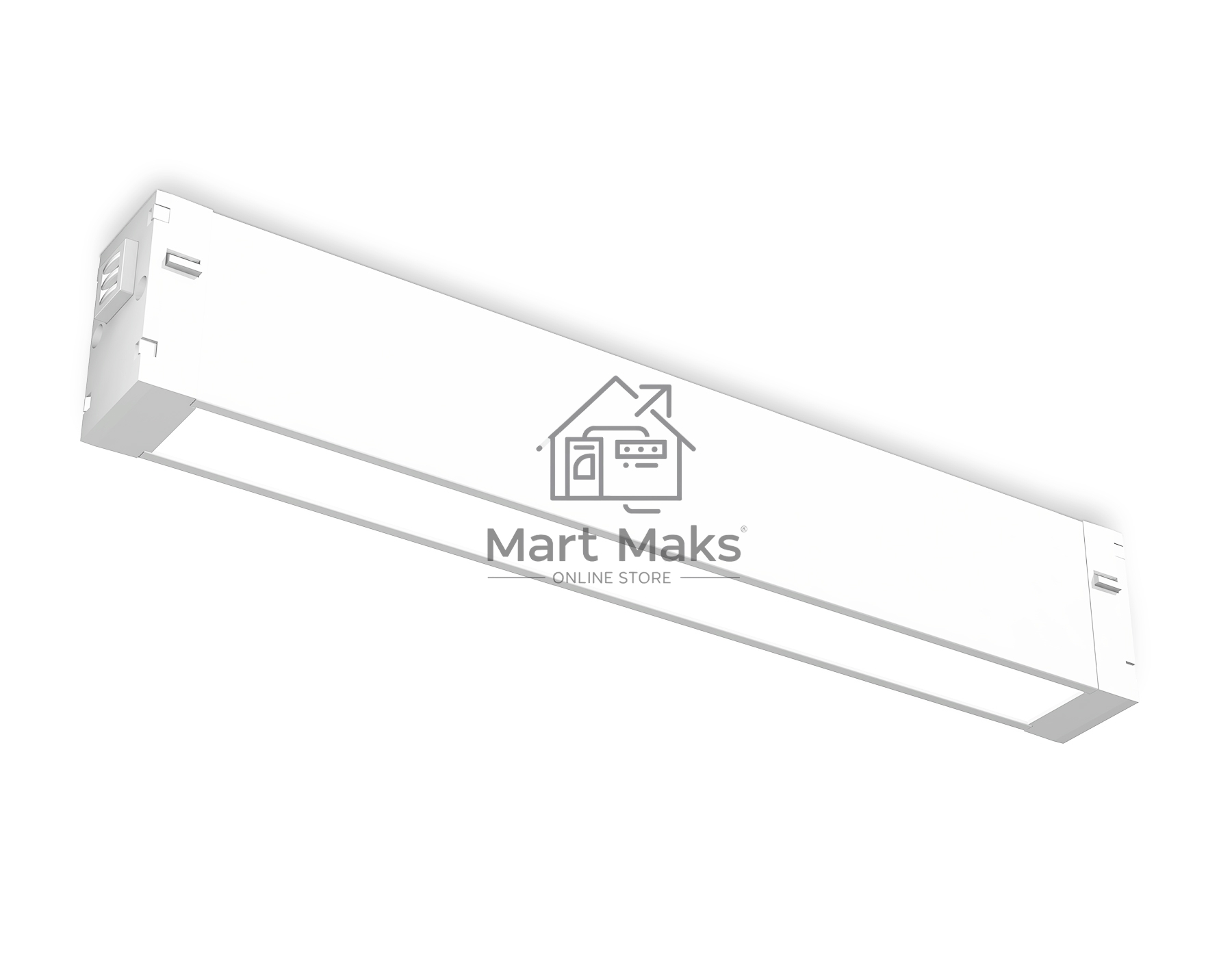 Светильник светодиодный трековый для шинопровода Magnetic Ambrella light GL1645 WH белый IP20 9W 4200K 220V 120° 232*25*42 (Без ПДУ)