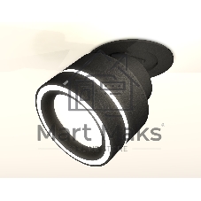 Светильник Ambrella Light XM8102523 SBK/FR черный песок/белый матовый GX53 (A2242, A2106, C8102, N8434)