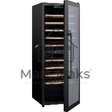 Винный холодильник Weissgauff WWC-77 DB DualZone черный, 2 отсека, 77 бут., класс G