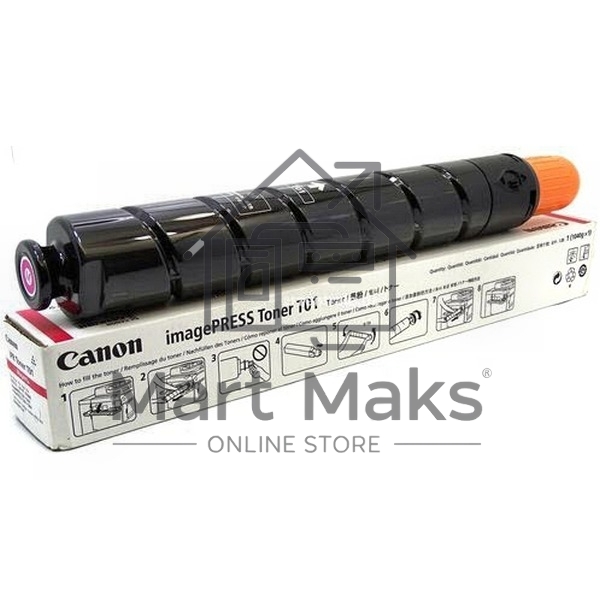 Картридж лазерный Canon TONER T01 пурпурный (59 500 стр) для Canon imagePRESS C710, C810, C910