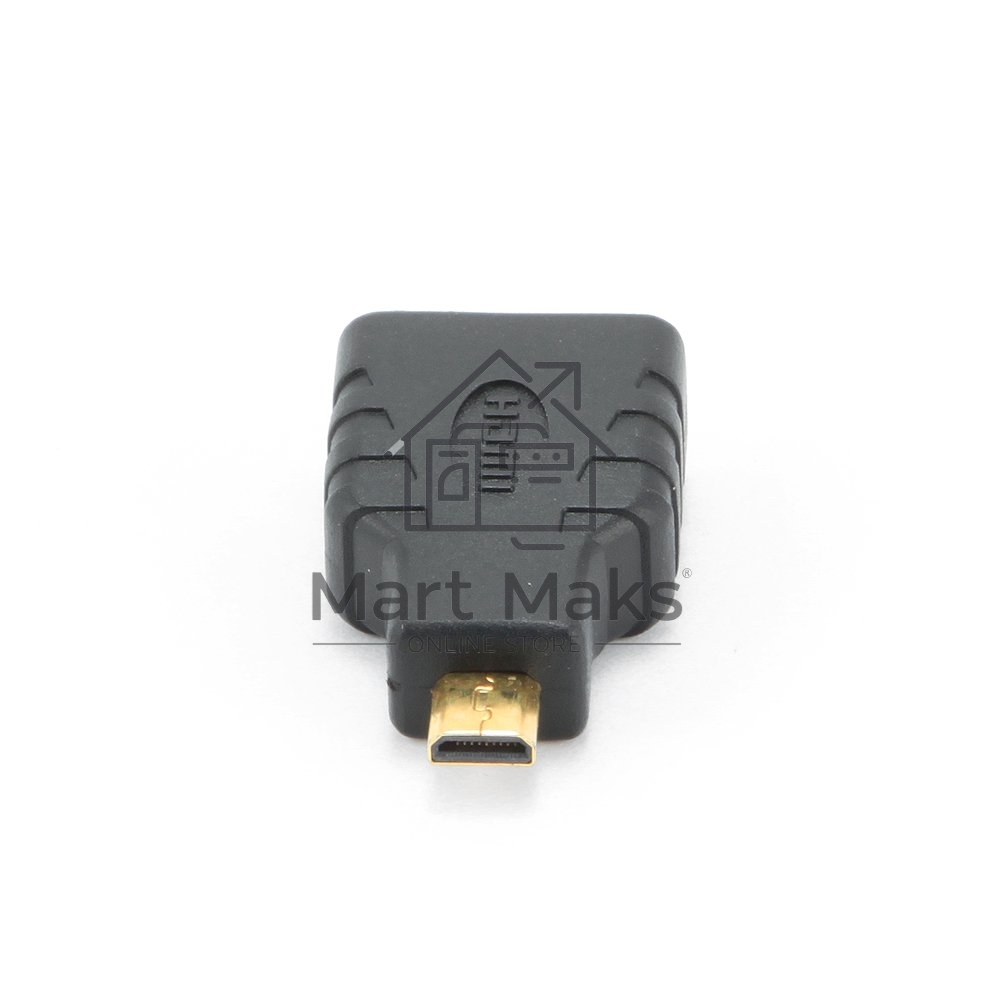 Переходник Gembird Переходник HDMI-microHDMI 19F/19M, золотые разъемы, пакет
