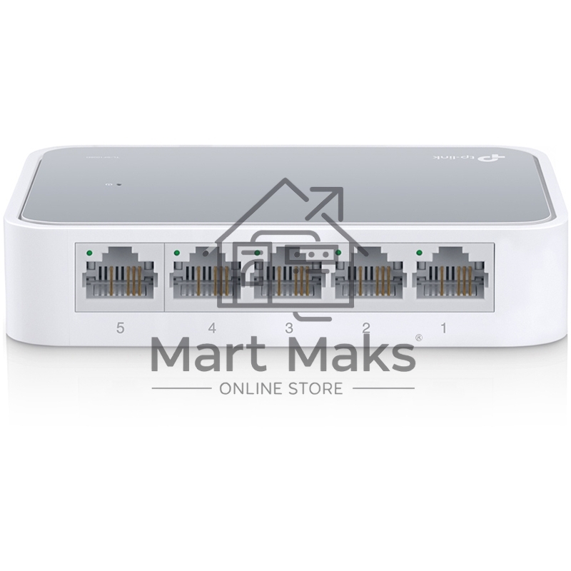 Коммутатор TP-Link SOHO TL-SF1005D Коммутатор 5-port 10/100M mini Desktop Switch, 5 10/100M RJ45 ports, Plastic case
