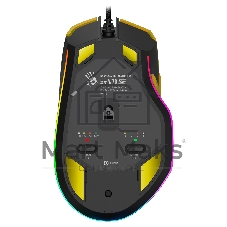 Мышь проводная A4Tech Bloody W70 Max желтый/черный, 10000 dpi, USB, кнопки - 9