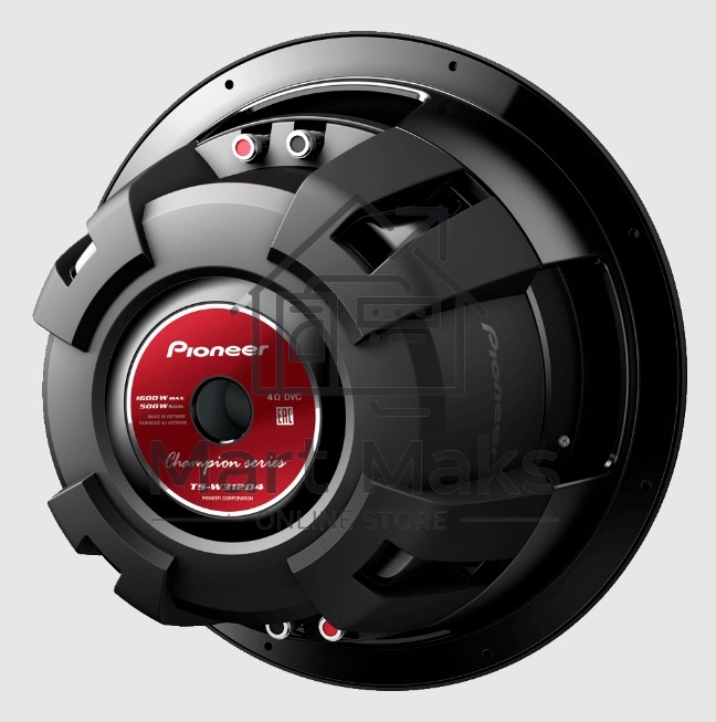 Сабвуфер автомобильный Pioneer TS-W312D4 500Вт пассивный (30см/12