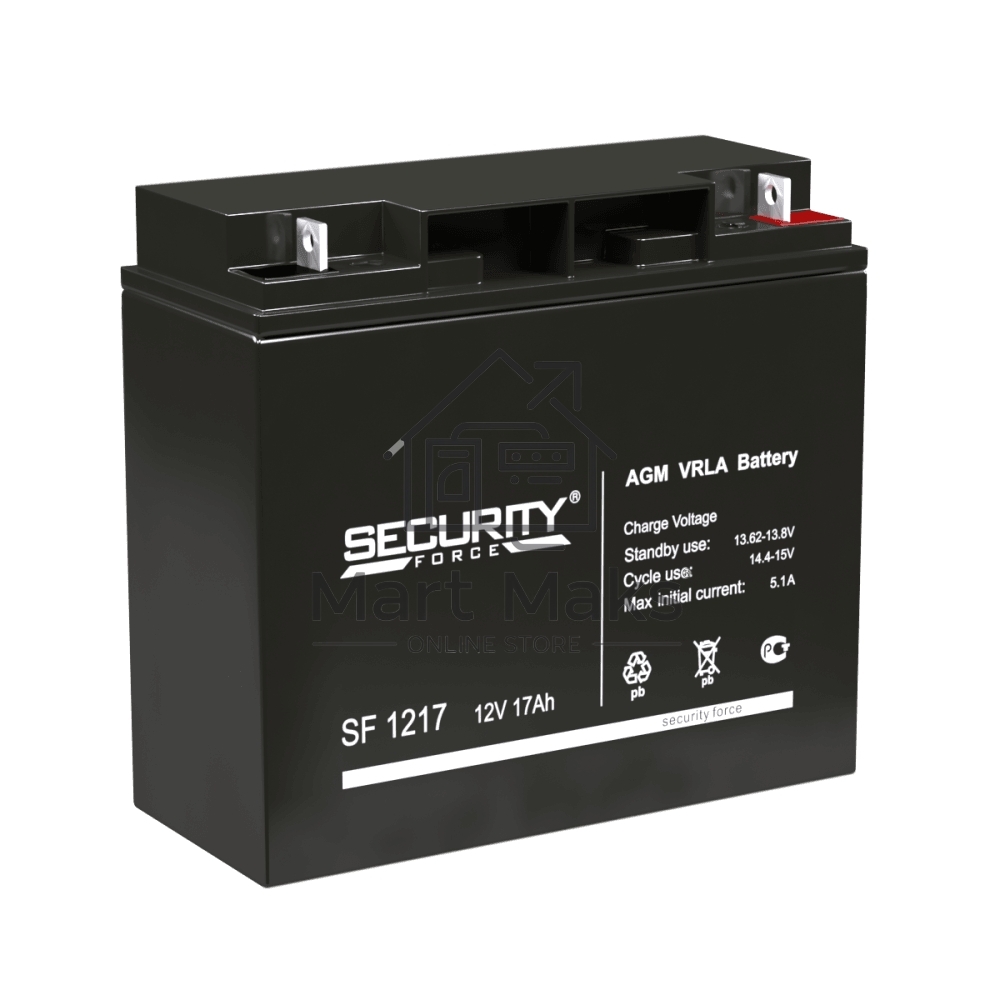 Батарея Delta (Security Force) SF 1217 напряжение 12/17В