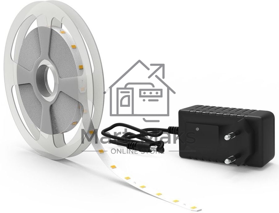 Лента Basic в комплекте 12V 6W/m 600lm/m 3000K IP65 LED 5m 1/50