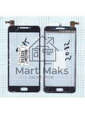 Сенсорное стекло (тачскрин) для Alcatel A5 5085Q, черное