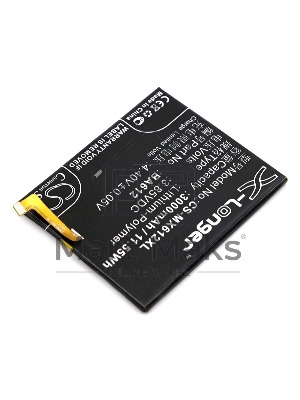 Аккумулятор CS-MX612XL BA612 для MeiZu M5s, M612M 3.85V / 3000mAh / 11.55Wh