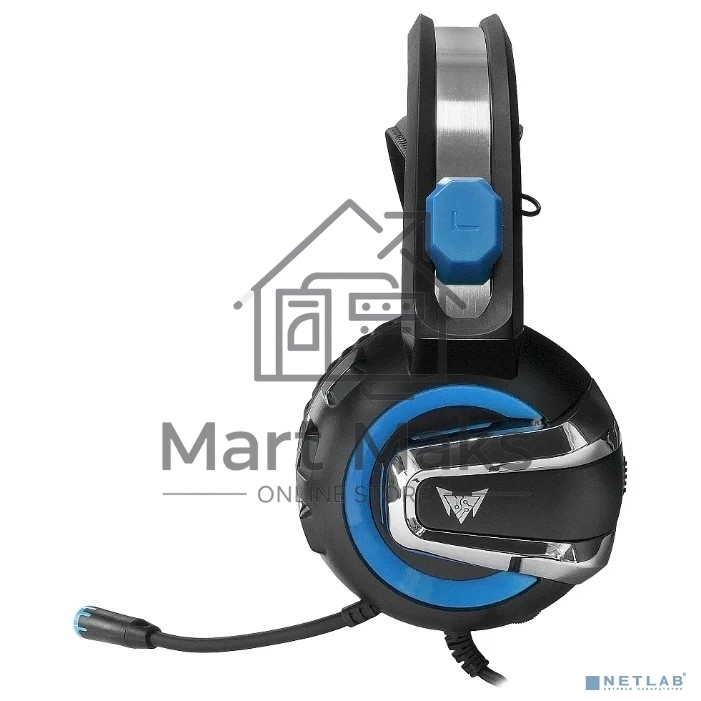 Гарнитура игровая CROWN CMGH-3101 Black&blue