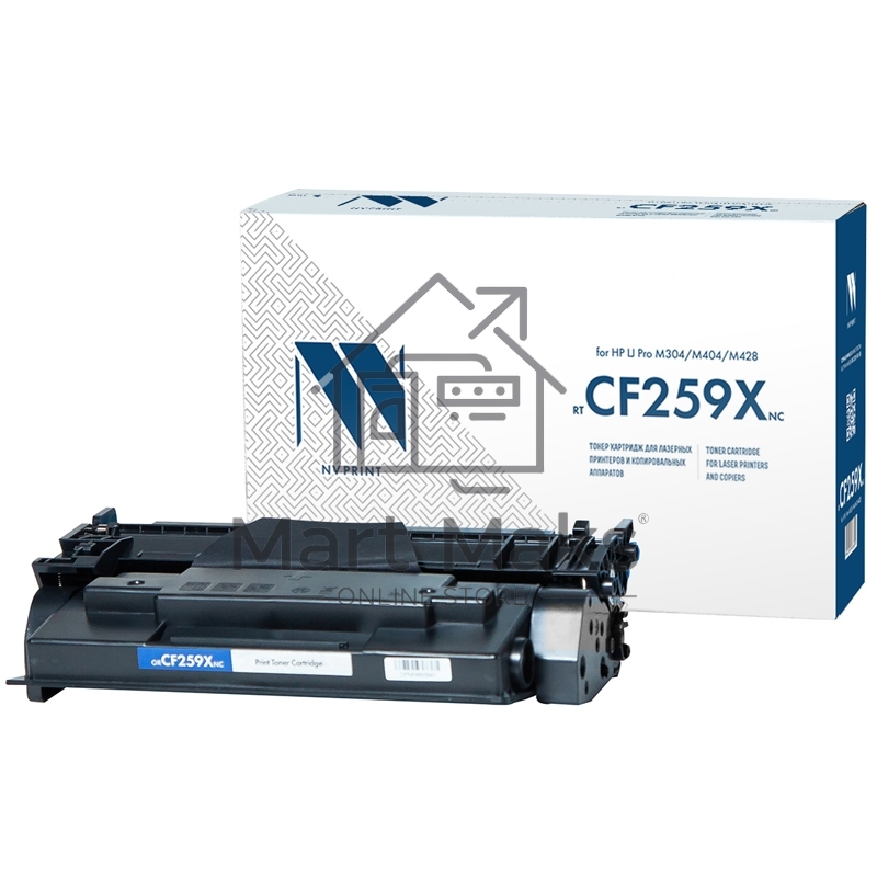 Картридж лазерный NVP совместимый NV-CF259X (БЕЗ ЧИПА) для HP Laser Jet Pro M304/M404/M428 (10000k)