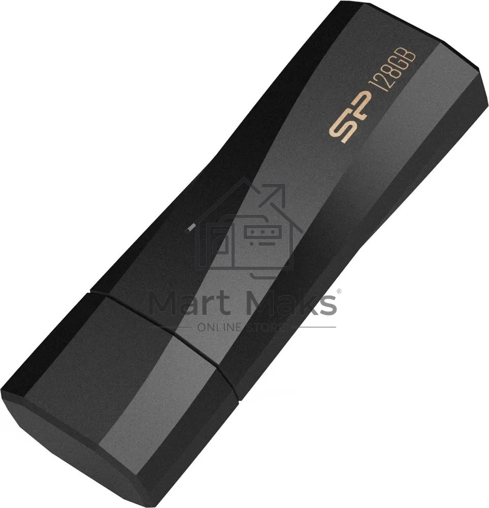 Флешка USB R/W Silicon Power R/W 128GB Blaze B07 Type-A USB 3.2 Gen 1, Black