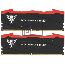 Оперативная память Patriot Viper Xtreme 5, DDR5, 32Gb (2x16Gb), 8000MHz, CL38, DIMM, с радиаторами, RGB, серебристый