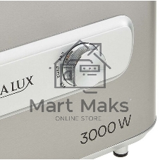 Мясорубка электрическая DELTA LUX DE-603M серый, 3000 Вт, 2.2 кг/мин, реверс, защита от перегрузки, насадки - 5
