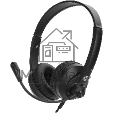 Гарнитура Oklick HS-M500 чёрный, проводная, USB