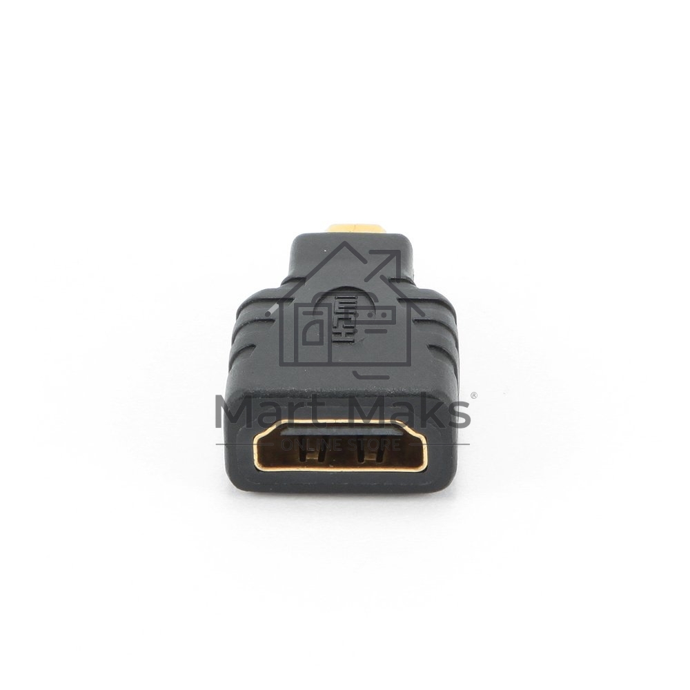 Переходник Gembird Переходник HDMI-microHDMI 19F/19M, золотые разъемы, пакет