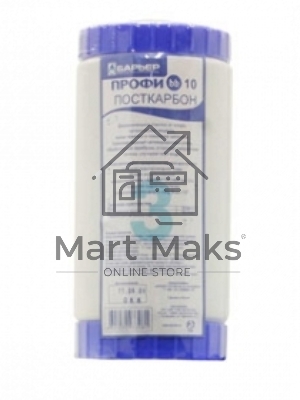 Картридж Барьер ПРОФИ BB 10 ПостКарбон для проточных фильтров ресурс:15000л (упак.:1шт) Картридж Барьер ПРОФИ BB 10 ПостКарбон для проточных фильтров ресурс:15000л (упак.:1шт)