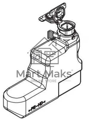 Бункер отработанного тонера Kyocera WT-3100 (2LV93020) для FS-2100D/2100DN/4100DN/4200DN/4300DN Бункер отработанного тонера Kyocera WT-3100 (2LV93020) для FS-2100D/2100DN/4100DN/4200DN/4300DN