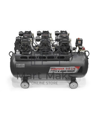 Компрессор поршневой Парма БМ K-4500/100БМ масляный 711л/мин 100л 4500Вт серый/черный