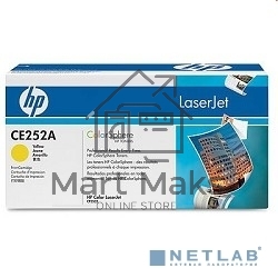 Картридж лазерный HP CE252A желтый для CLJ CM3530/CP3525 7000стр.