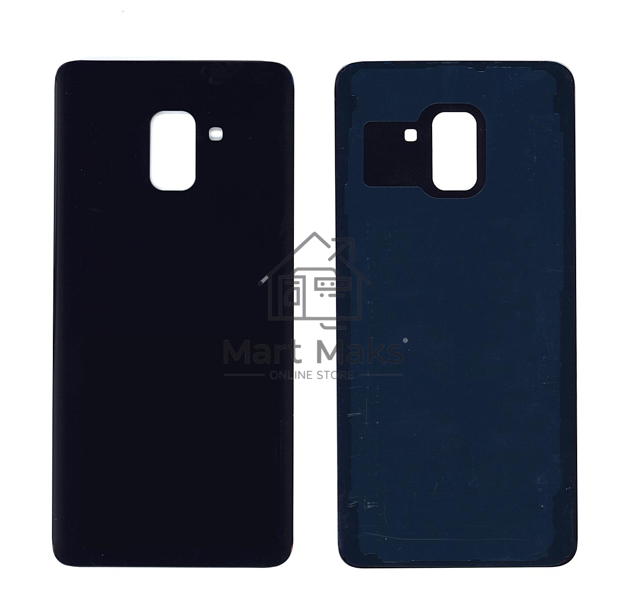 Задняя крышка для Samsung A730F Galaxy A8 Plus (2018) черный